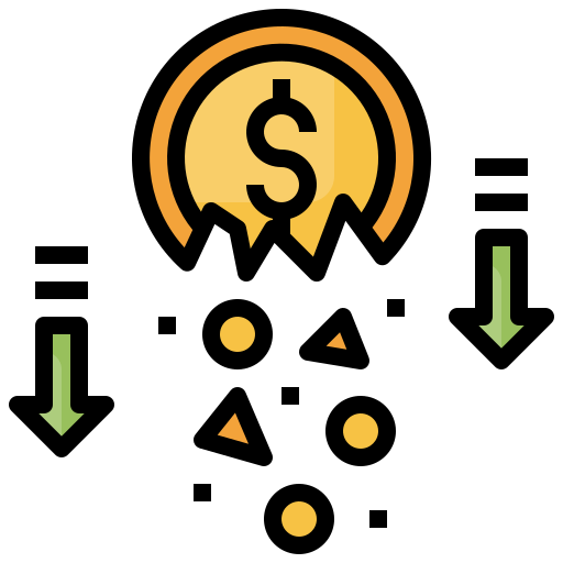 Ícone de Perda de Dinheiro